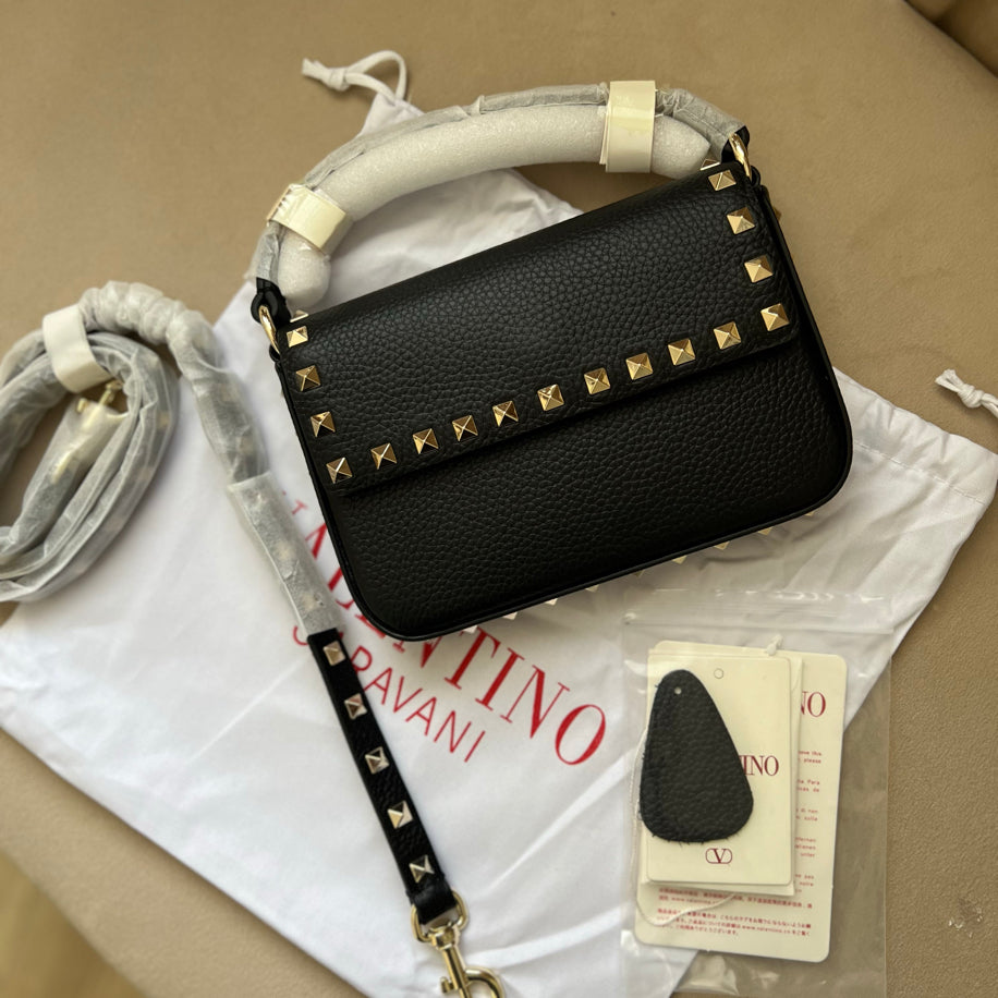 Rockstud siyah çanta