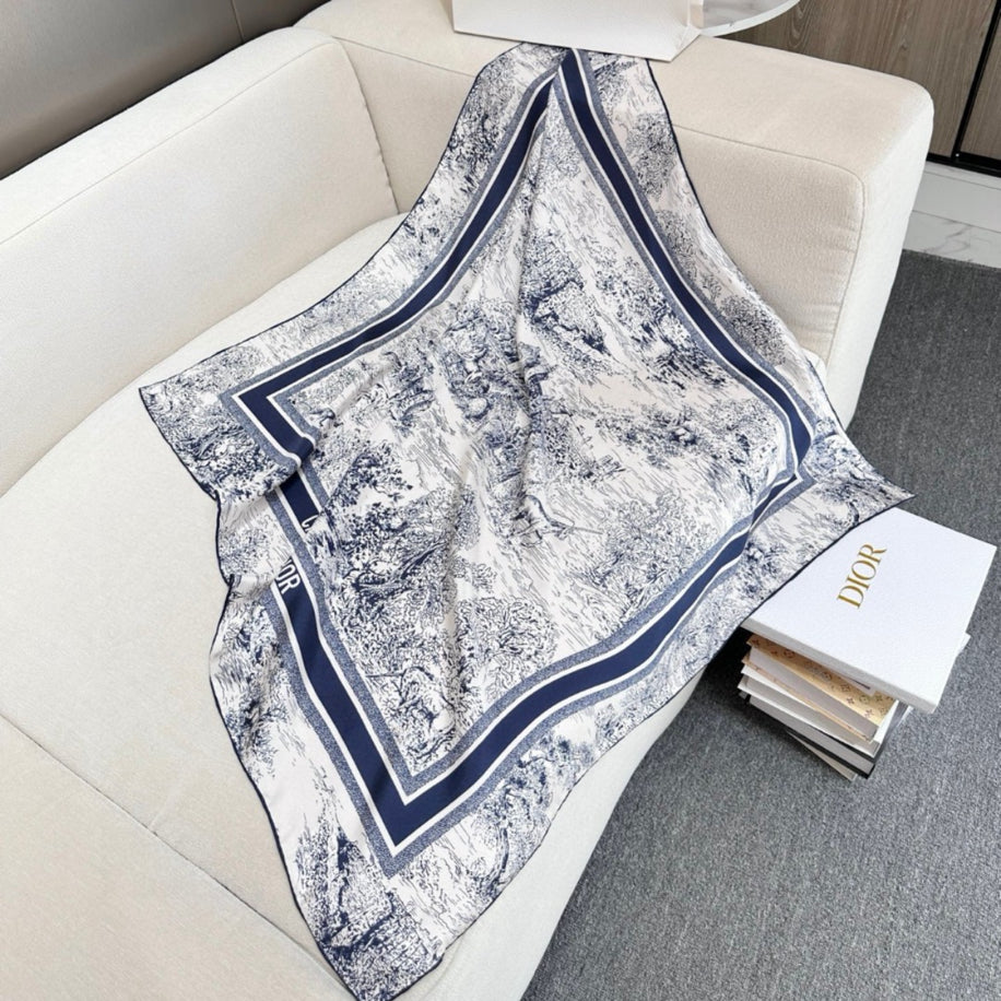 Premium ipek Twill eşarp
