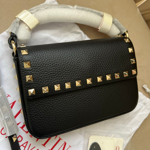 Rockstud siyah çanta