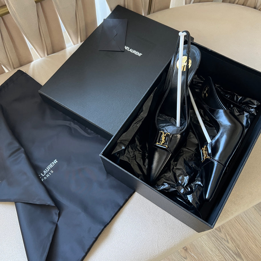 Ysl Premium Arka Bantlı Ayakkabı