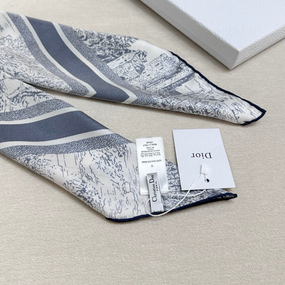 Premium ipek Twill eşarp