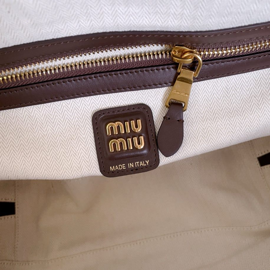 Premium suede miu çanta