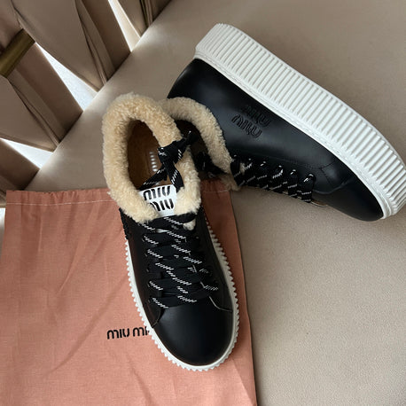 Miu içi kürk sneakers