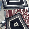 Premium Çift Taraf Twill İpek eşarp