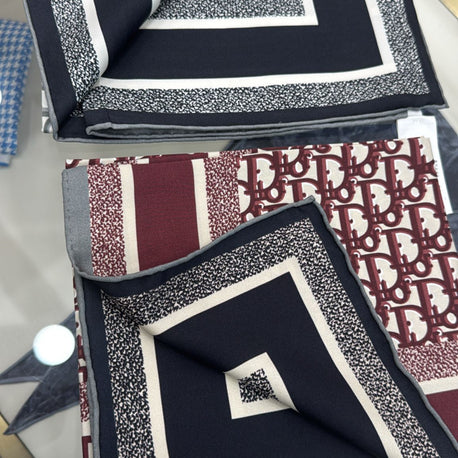 Premium Çift Taraf Twill İpek eşarp