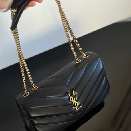 Ysl Loulou premium çanta gold